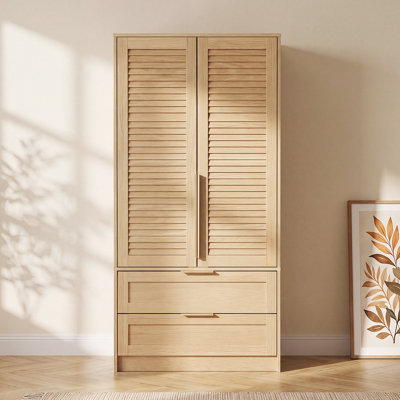 Armoire 3 portes avec miroir pleine grandeur
