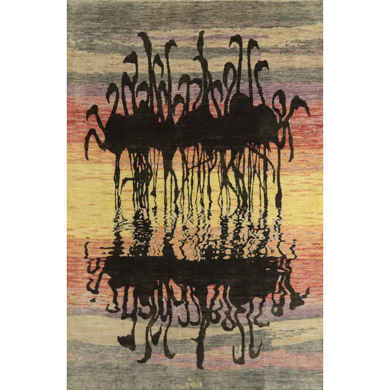 Tapis turc Art Deco