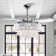 42" Lucan 3 - Blade Smart Ceiling Fan With 3CCT Dimmable LED Lights And Remote Control, Compatible with Alexa/Google