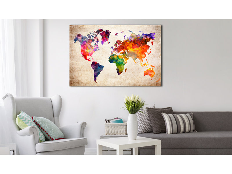 No Frame Print on Canvas, 90 cm H x 60 cm W