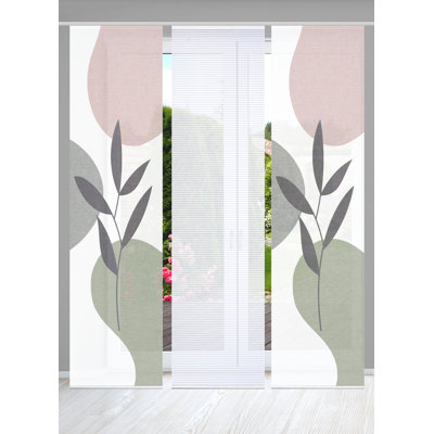 Semi Sheer Sliding Panel