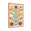 Plants &Flowers Floral Pattern With Orange And Brown Flowers-416586458