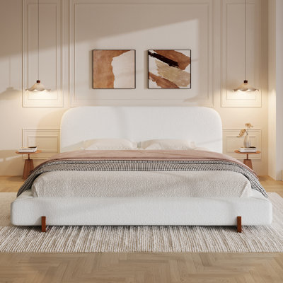 Upholstered Platform Bed