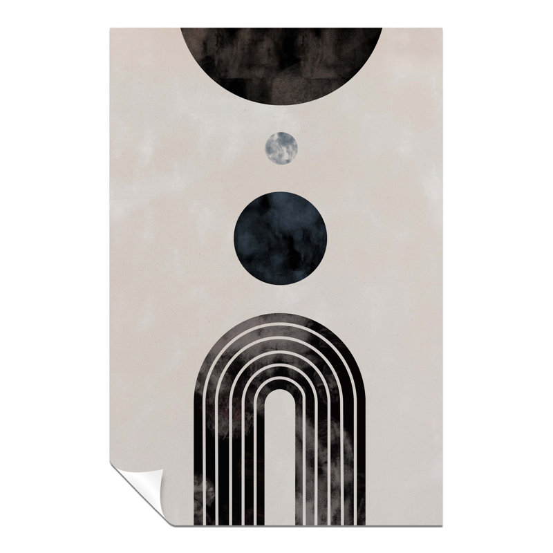 Arch And Circle - No Frame Painting, 46cm H x 31cm W