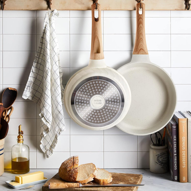 Ensemble de batterie de cuisine antiadhésif 3 pièces