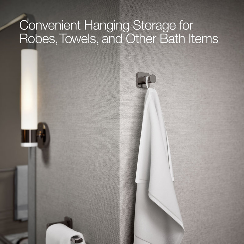 Parallel™ Robe Hook, Gray