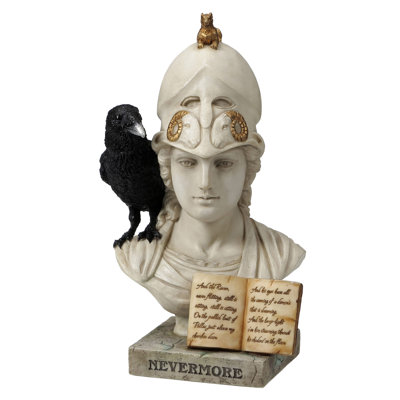 Figurine en résine 8,46 po The Raven - Nevermore