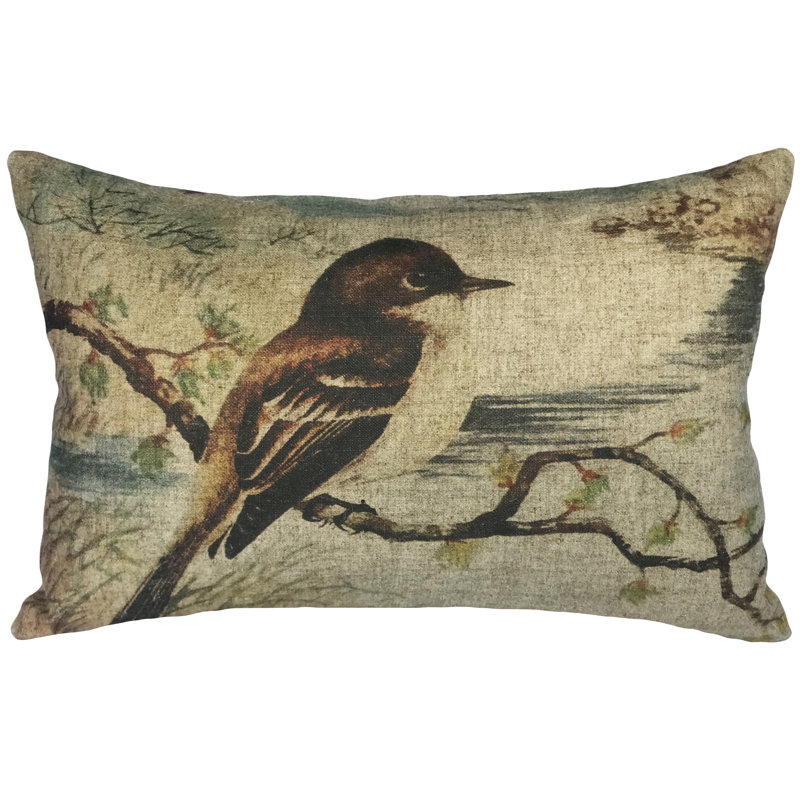 Linen Reversible Throw Pillow