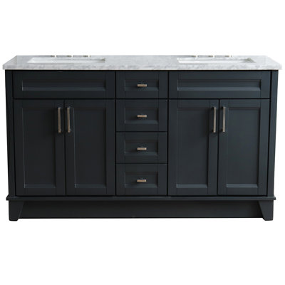 Ensemble de meuble-lavabo double 61 po Thaxten