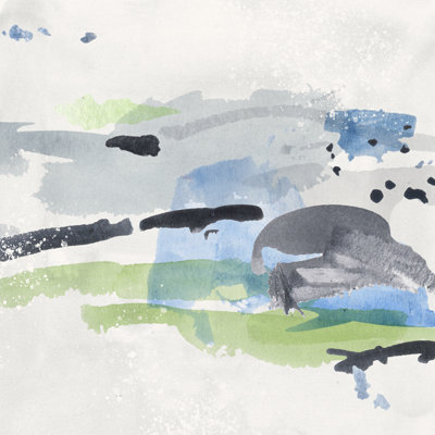 Winter Grass I by Melissa Wang - Wrapped Canvas Print