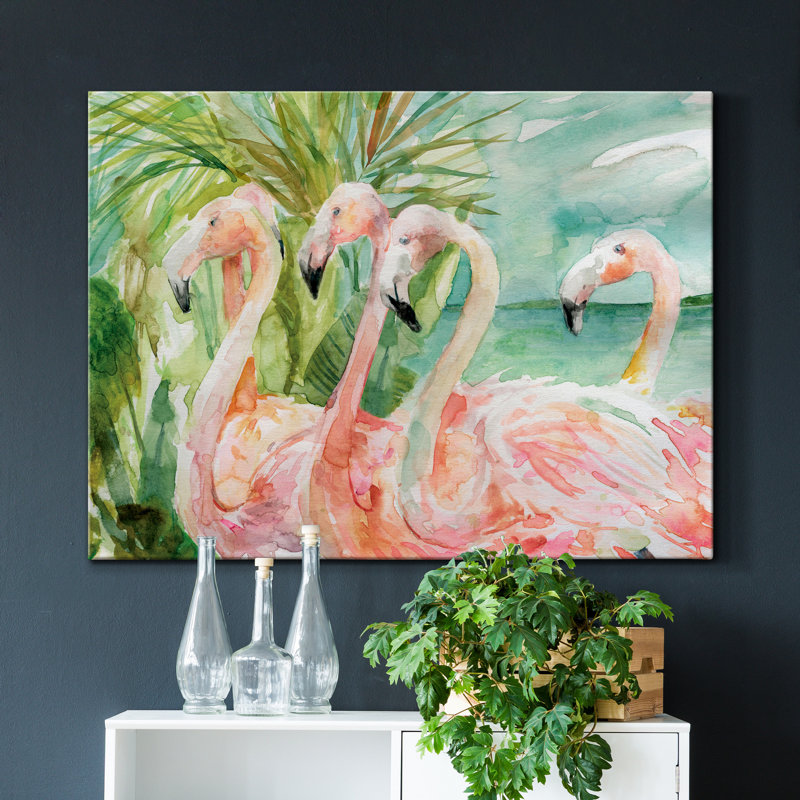 Mesdames - reproduction sur toile tendue, H 12 po x l 18 po x P 1 po