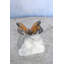Aghaboy Butterfly Mounted on a Rock Statue