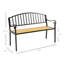 Banc de parc en acier Chevell