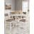Dalvin Counter Height Dining Table And 4 Bar Stools (Set Of 5)