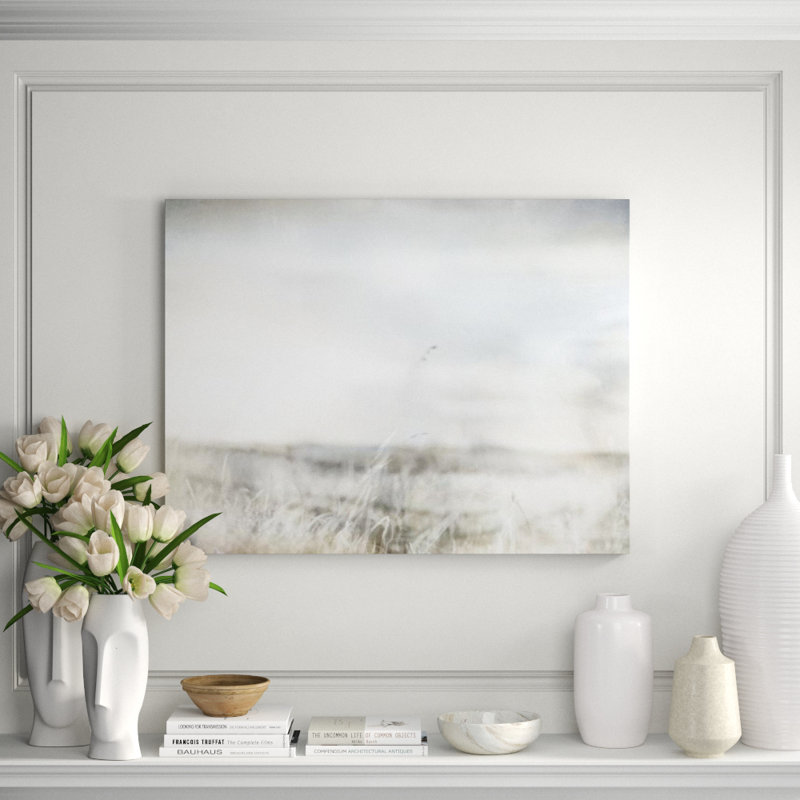 Warm Meadow II Print by Elena Carlie, Glass Coat, 24" H x 32" W x 1.5" D