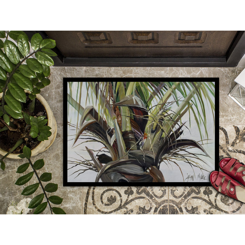 Tapis d'entrée antidérapant Entwistle, Rectangle 2 pi x 3 pi