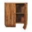 Armoire incurvée cannelée