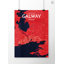 Galway City Map - No Frame Print-526959929