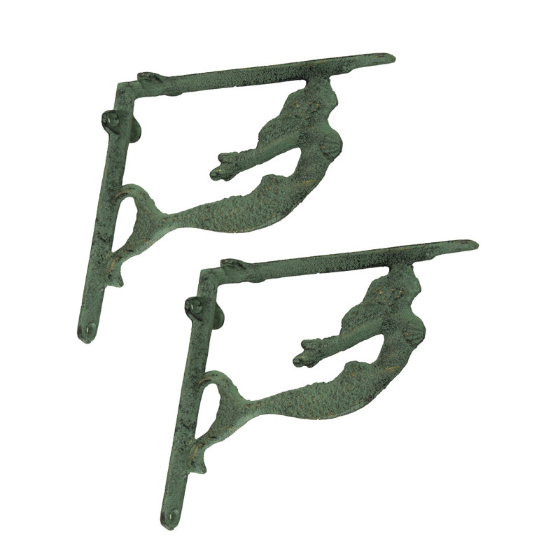 Tablette en métal Chesley, Vert