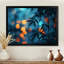 Décoration murale en bambou orange et bleu Nirvana-1671876962-1671876986