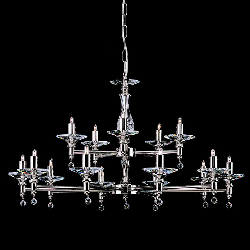 Occoquan 15 - Light Candle Style Chandelier
