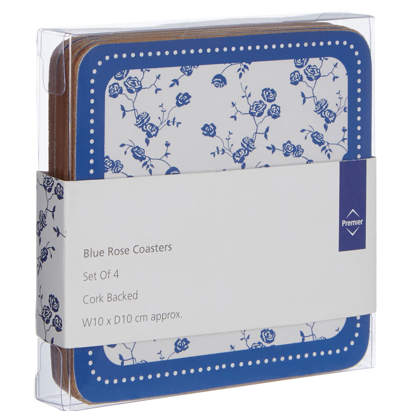 Nieto Cork 4 Piece Coaster Set