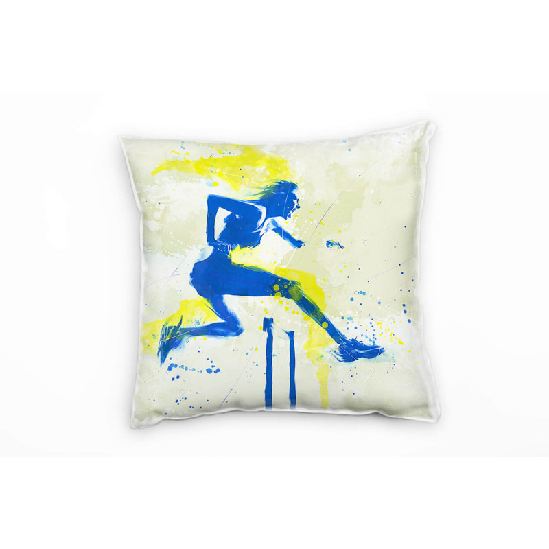 Hürdenlauf Square Cushion