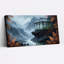 Ensemble d'une toile murale Jardin mystique-130708313-130708314
