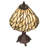 13"H Willow Jadestone Mini Lamp