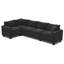 Canapé modulaire moderne avec rangement caché Elara-123292684