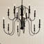 Lustre noir 12 lumières Karthe-623792248