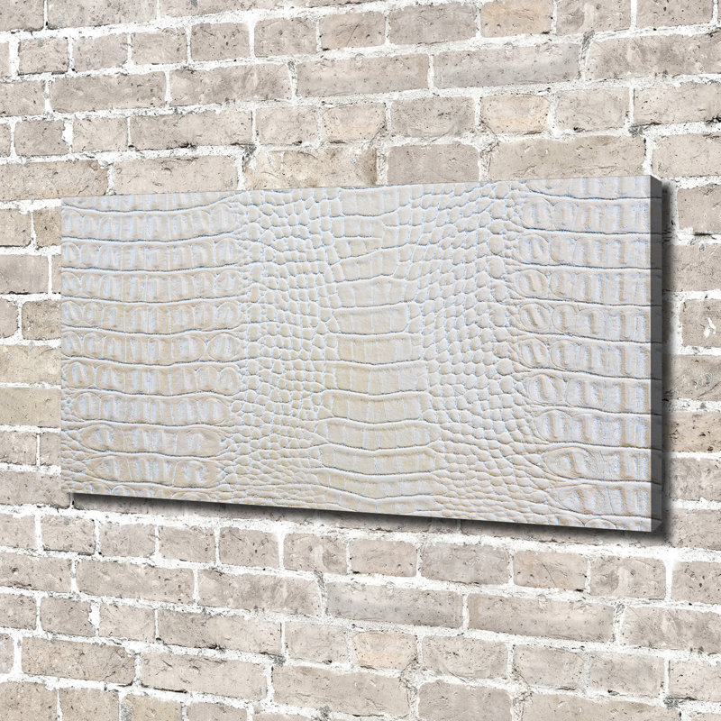 Crocodile Skin - Wrapped Canvas Print
