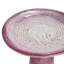 Bain d'oiseaux en céramique pour patio, jardin - rose ombré-1751814581
