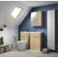 Fusion Fitted Furniture - Avola 3 Piece Toilet & Basin Unit-1081359354-1192672254