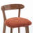Nordic Solid Wood Bar Stool-425872051