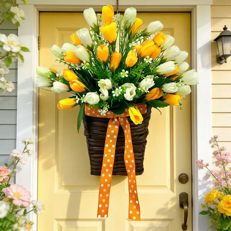 Tulipes artificielles Fleurs artificielles Bouquets artificiels Paniers de fleurs Décorations de chambre Fleurs en plastique Décorations de salon