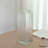 10-Inch Square Frosted Gray Glass Table Vase - A Timeless Centerpiece For Dining Tables, Living Rooms, Bedrooms, Hotel Reception Areas And Conference Rooms, Ideal For Weddings And Special Occassions-102452930-102452931