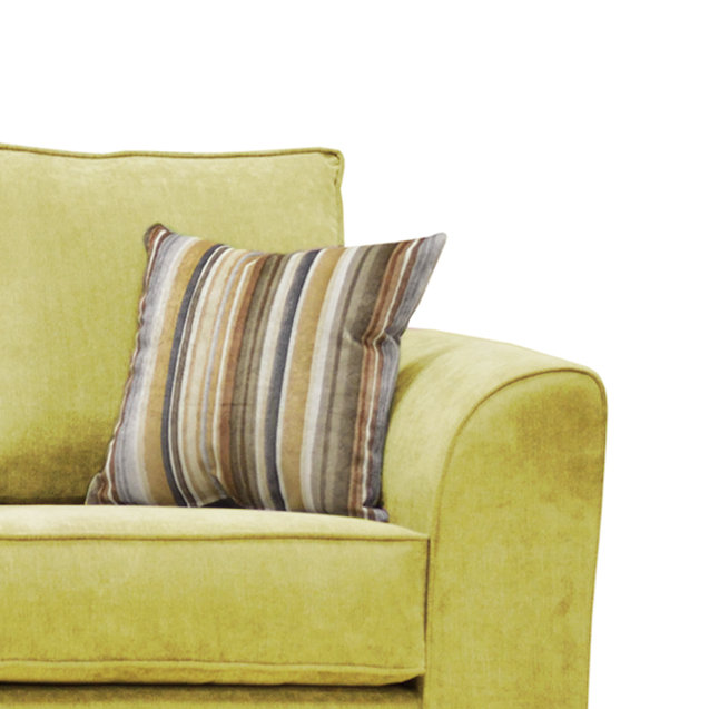 Celis 3 Seater Sofa & Chaise, Olive