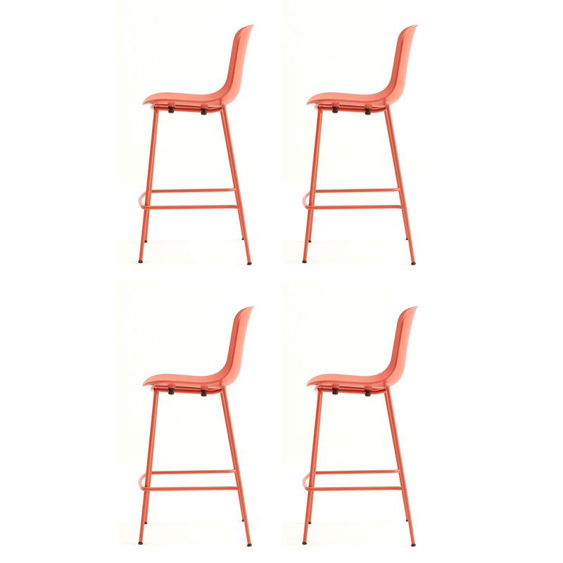 Holi Counter & Bar Stool, Counter Stool (26.5" Seat Height), Terracotta