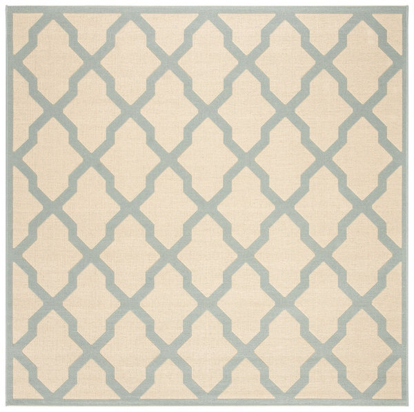 Barrister Geometric Hand Woven Area Rug, Square 201 cm
