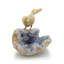 Bird on Celestite Rock II Figurine