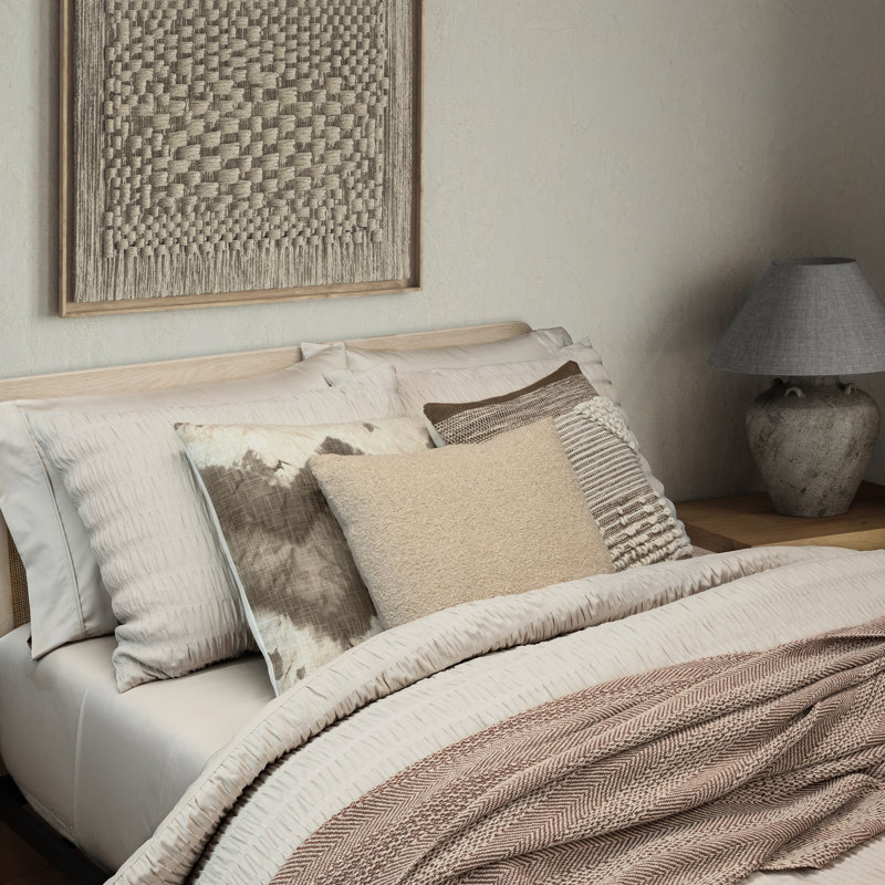 Coussin décoratif Indigo Road, Beige