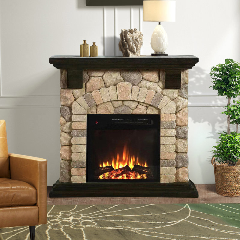 Nordmeyer Loon Peak® 36 " W Electric with BTU 4777, Tan