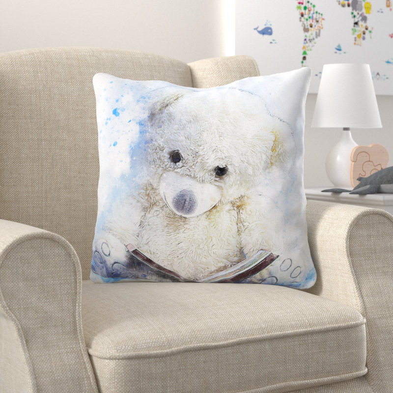 Rhoads Outdoor Reversible Throw Pillow, Microsuede, Indoor