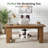 63" Wood Executive Desk