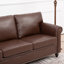 Canapé durable en similicuir, rembourré pour l'intérieur