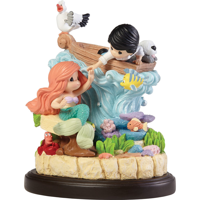 Figurine musicale Precious Moments Disney La Petite Sirène 6,5 pouces