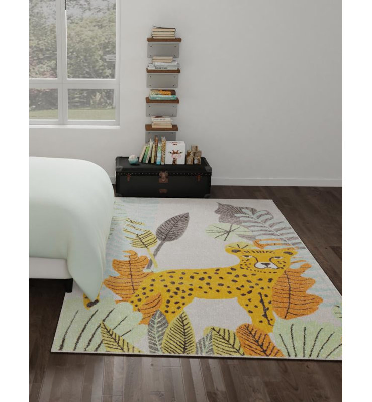 Machine Woven Polypropylene Plastic Rug, Rectangle 2'2" x 2'11"