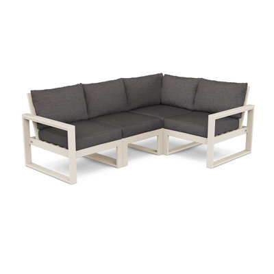 POLYWOOD® Edge 85" Patio Sectional