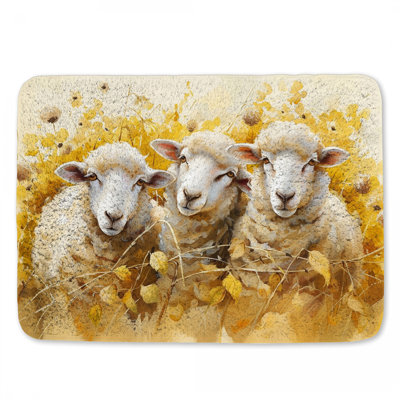 Tapis de bain mouton Animal